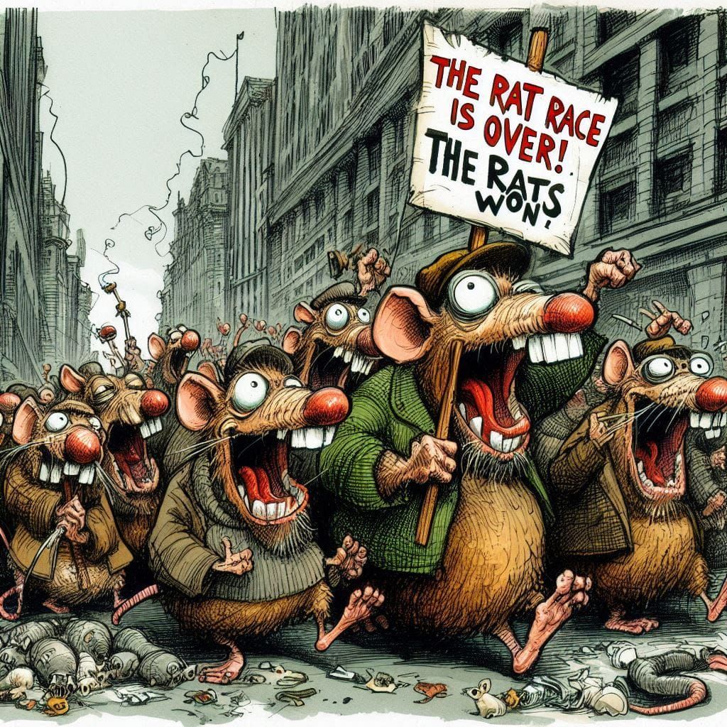 The rat race is over. The rats won! - 04
