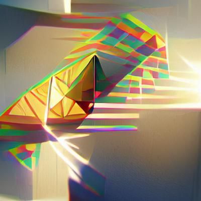 Sunshine geometric prism trip