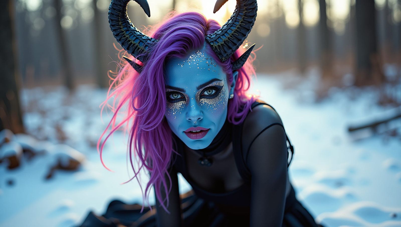 Beltari Dressed for the Winter Ball