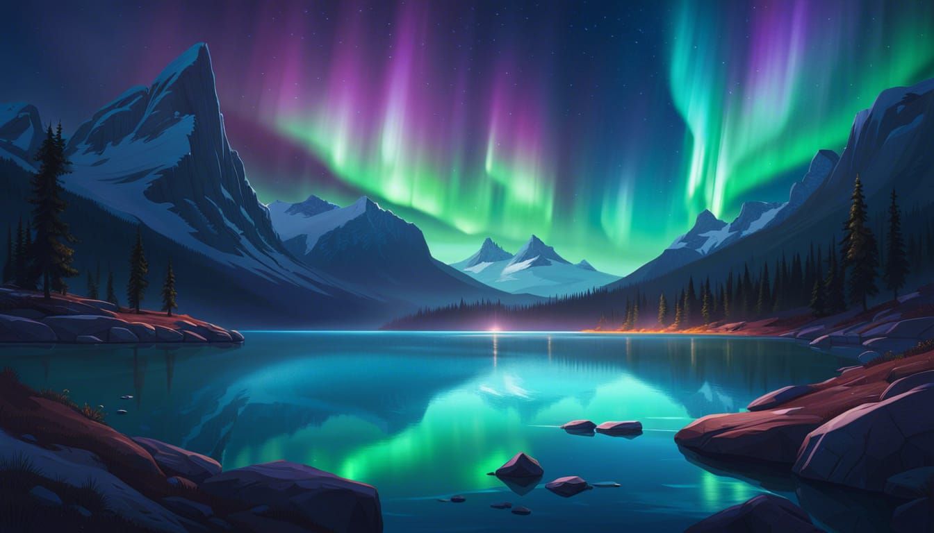 Lights Over the Lake