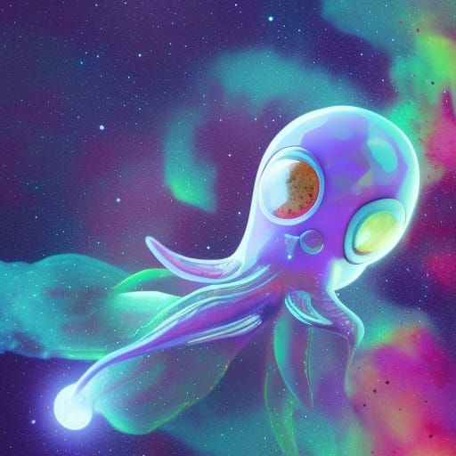 squid in space