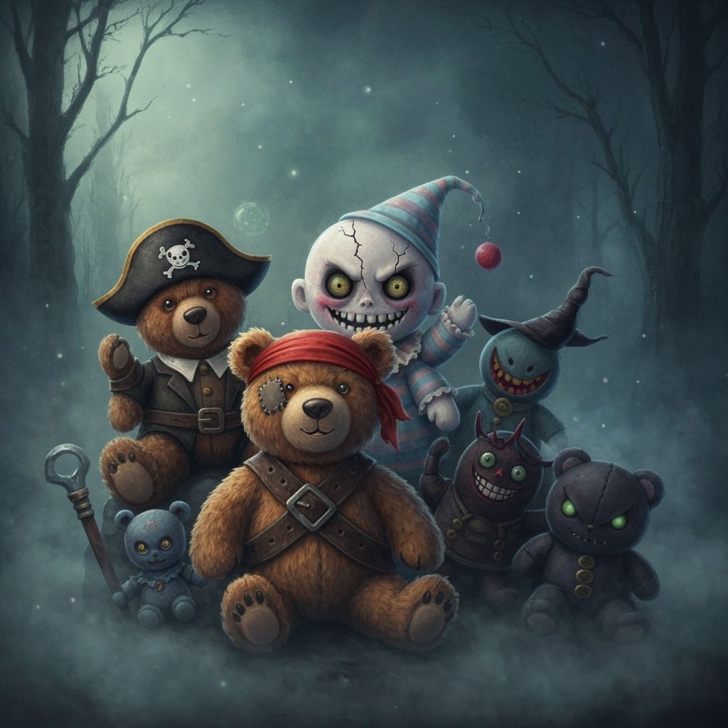 Haunted Plush Toy Collection  by @Black Cat