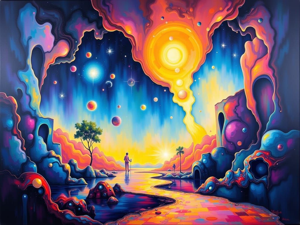 Surreal Parallel Universe