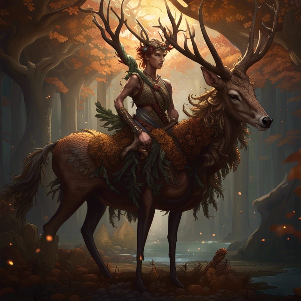 Forest warden - AI Generated Artwork - NightCafe Creator