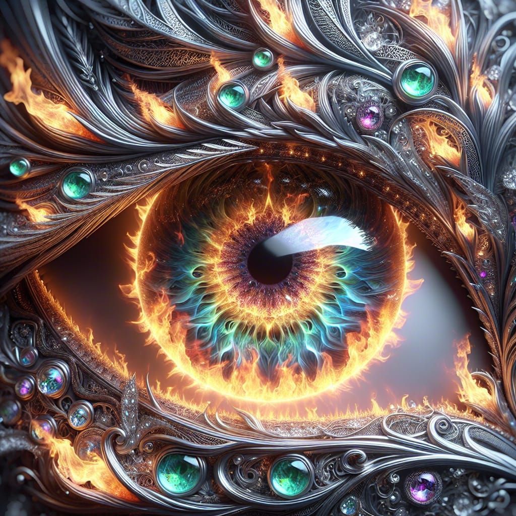 the eye of the phoenix  by @Max