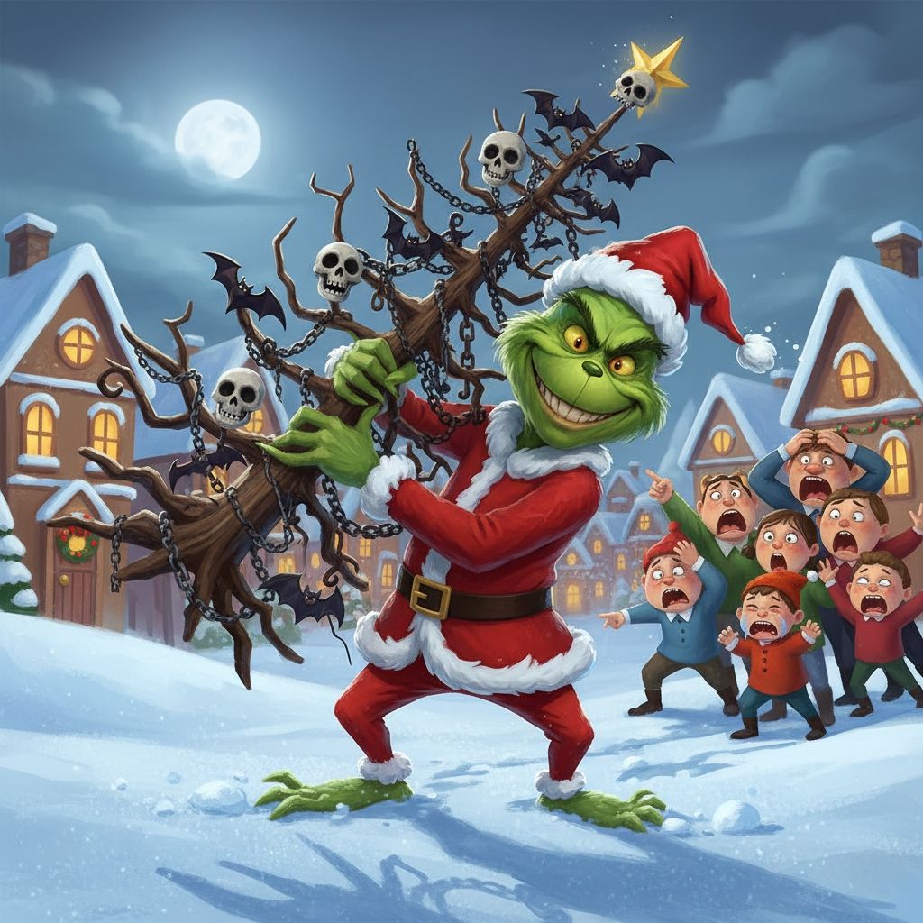 Unhappy Xmas with the Grinch