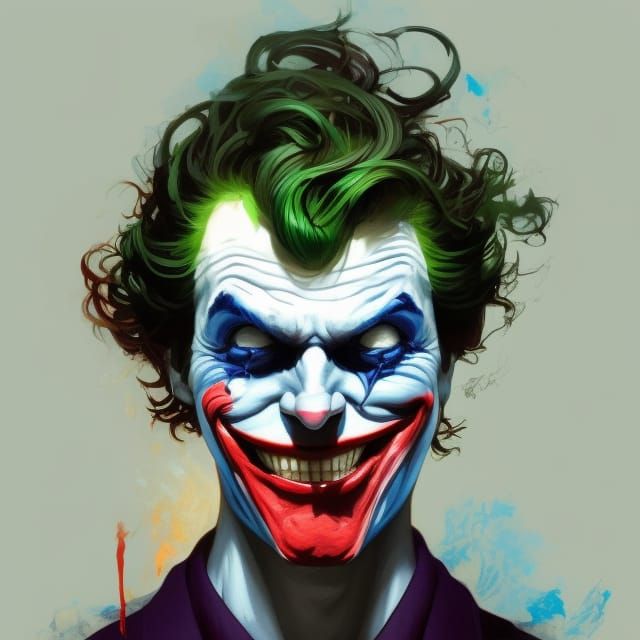Joker - AI Generated Artwork - NightCafe Creator