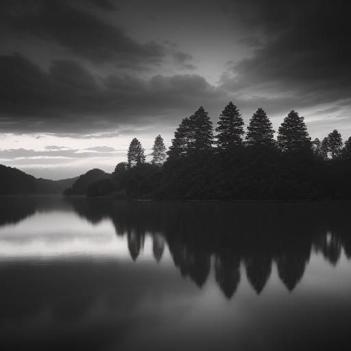 lake at dawn