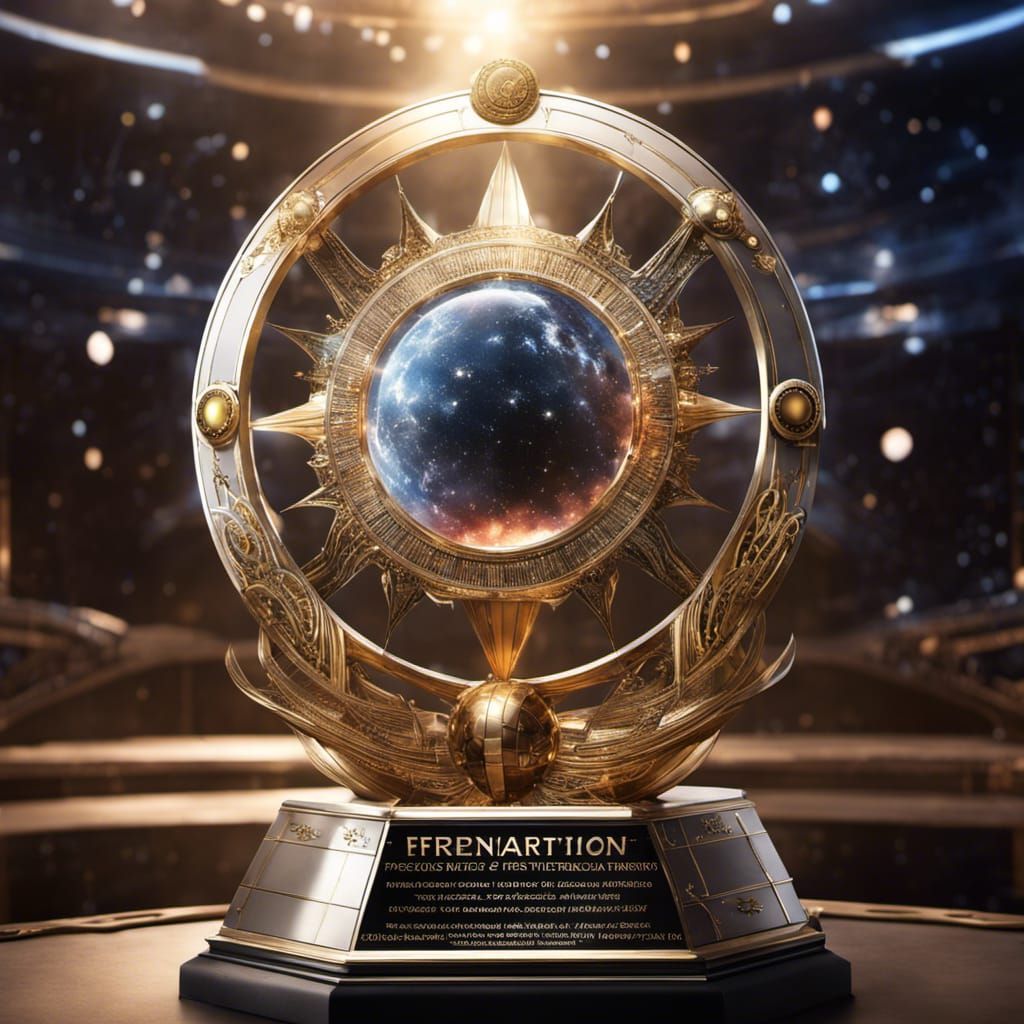 Galactic Federation Trophy - Award for the ´greatest peacemaker in the universe´ of the year  by @Miami