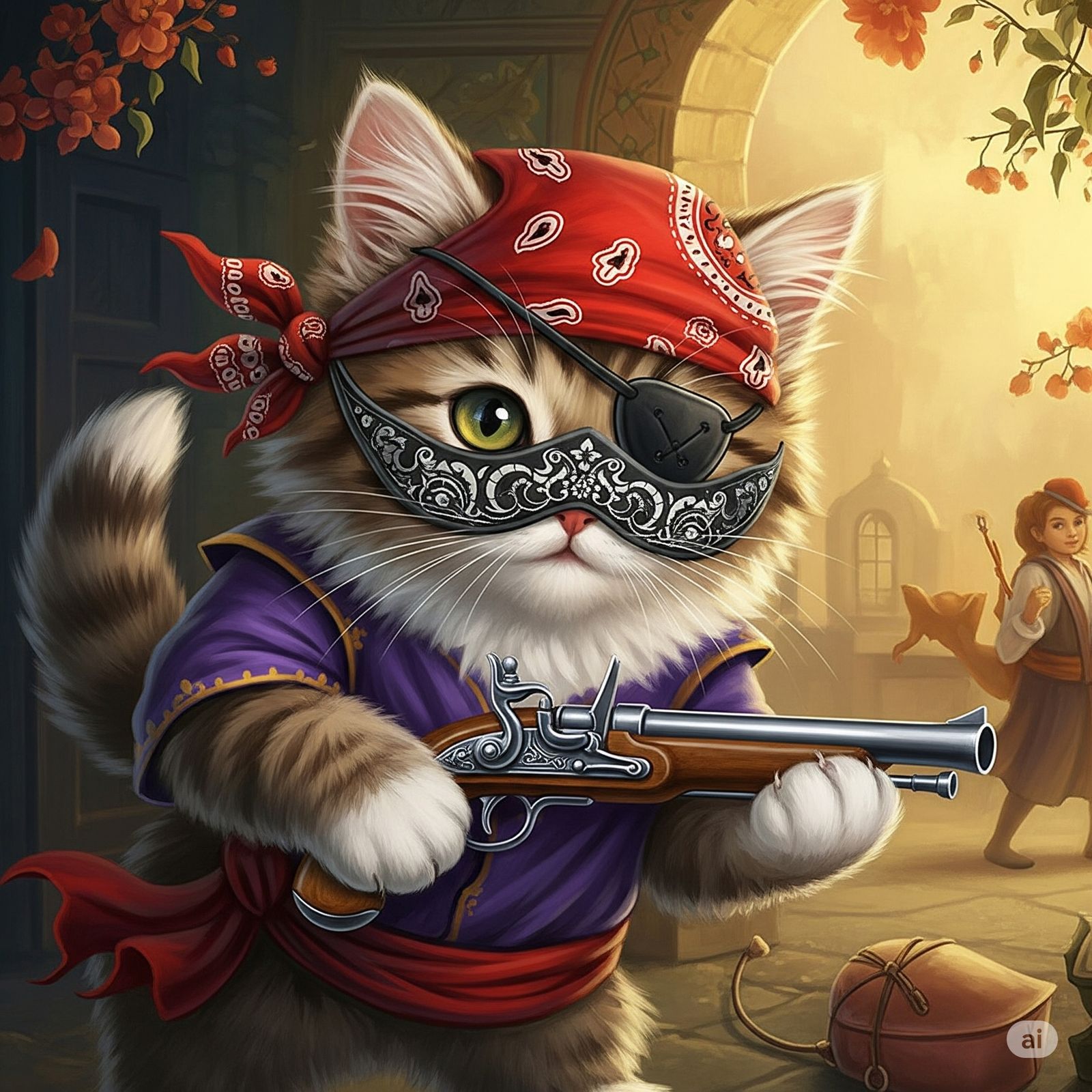 The Pirate cat