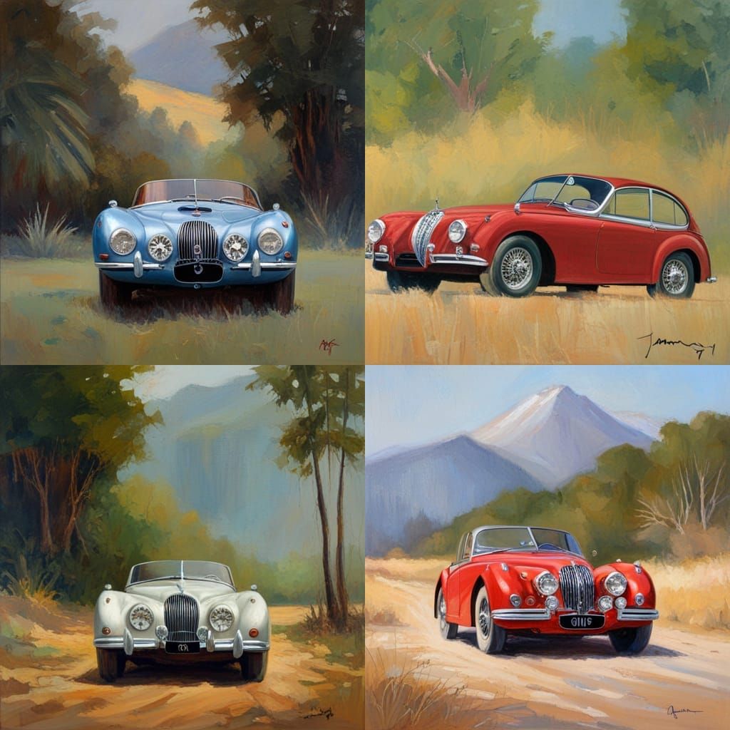 Jaguar oil painting by James Gurney