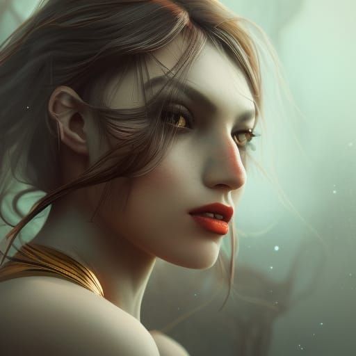 Beautiful woman portrait