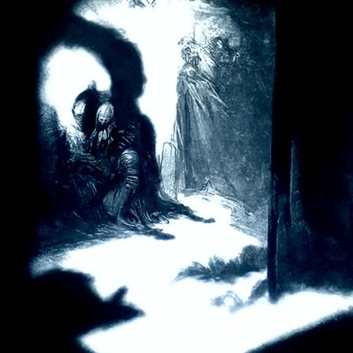 in the shadows