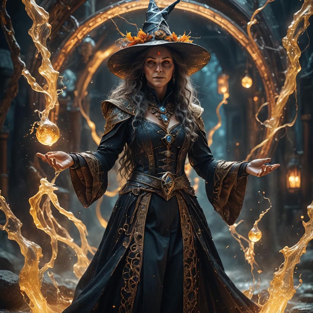 Healer Witch  by @EowElysion