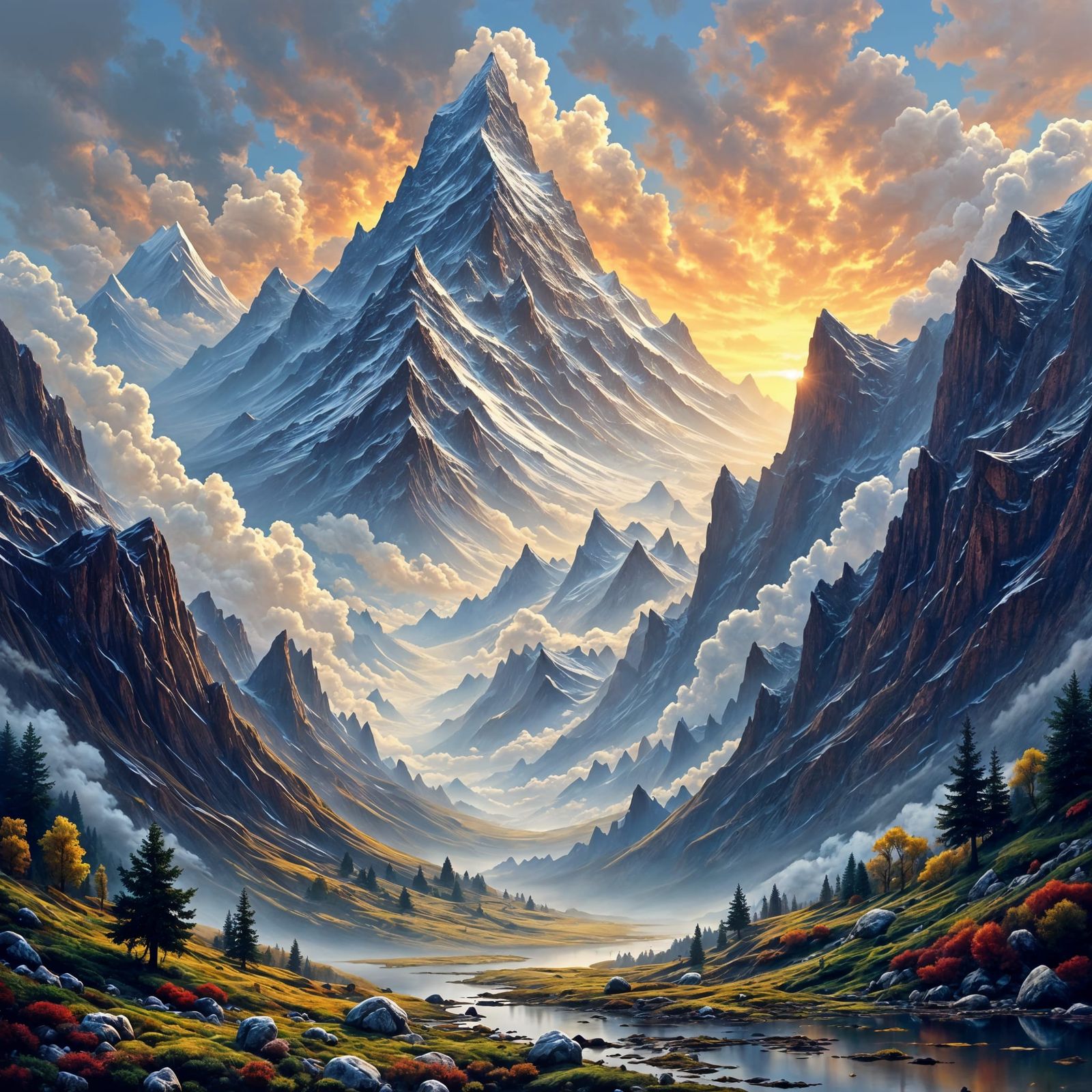 Swiss alps   by @Mike Ritchie