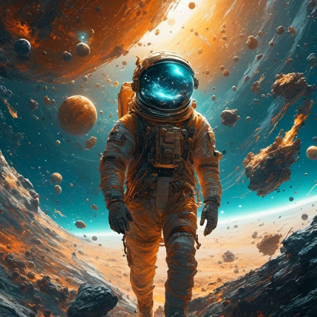 astronaut - AI Generated Artwork - NightCafe Creator