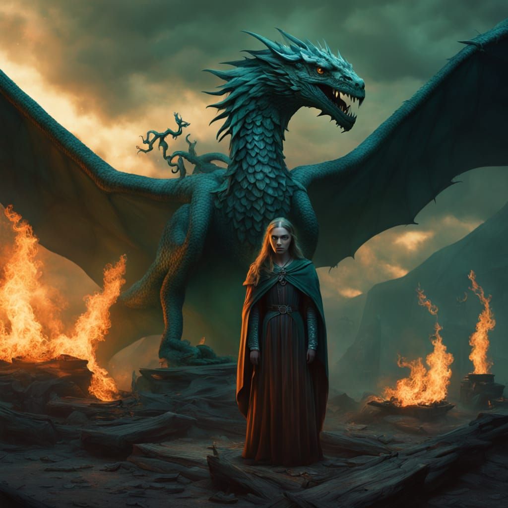 Title: Goddess of the Deep – Nyra, Lady of Blue Shadows Type: Conceptual – Mythological – Single  Character Name: Nyra Main Element: Pressur...