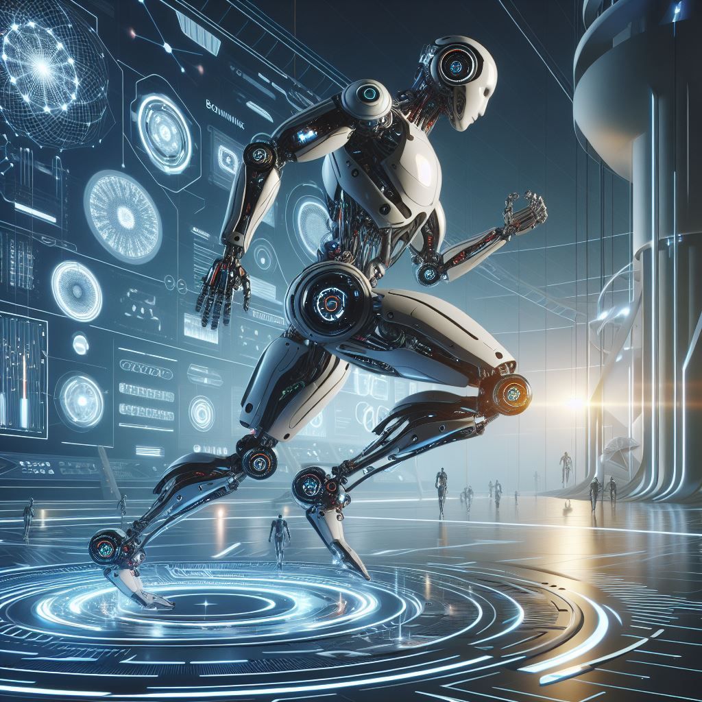 Envision a world where robots are masters.