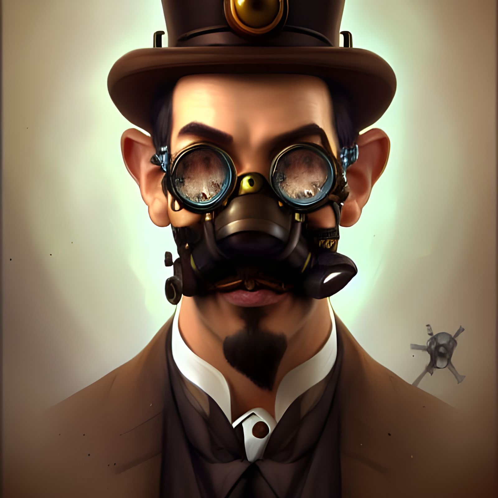 Steampunk Luigi