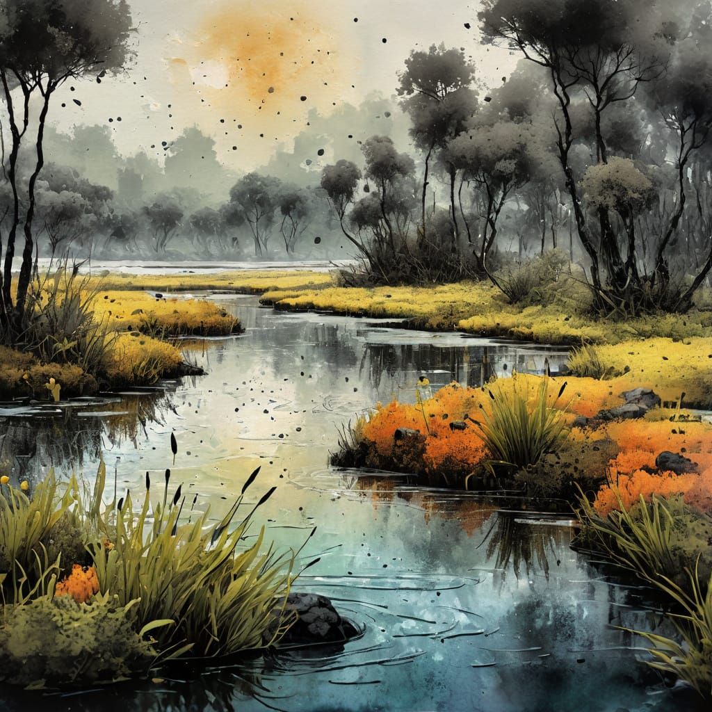 Swamp Grunge.  by @StinkPad