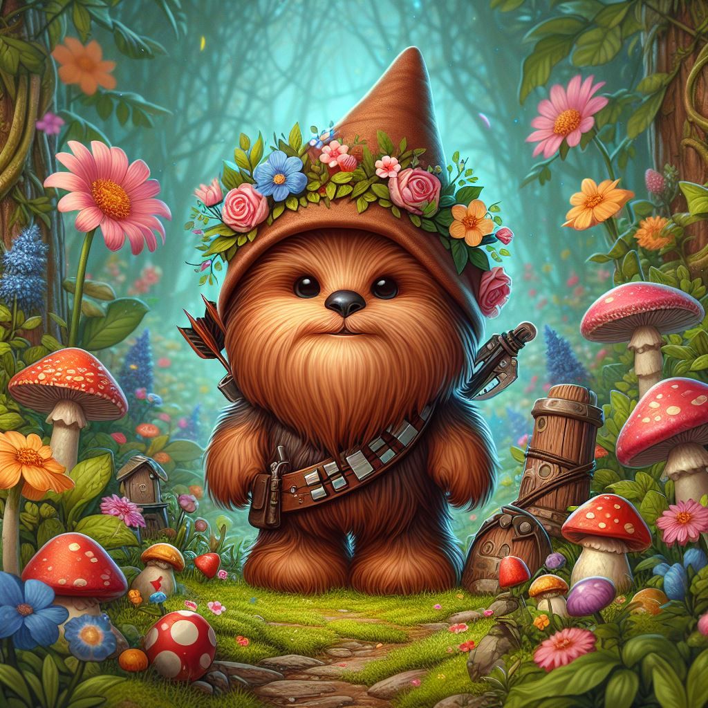 Chewbacca gnome