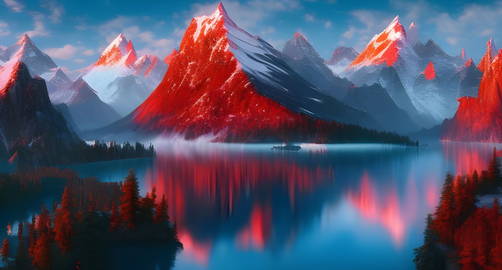 Bloody mountain