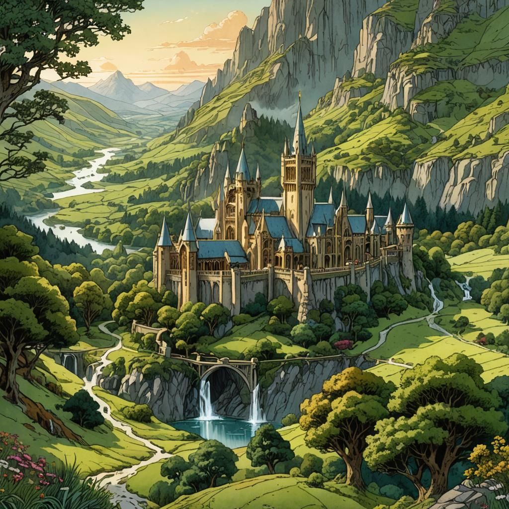 Middle-earth  by @Base the Bass