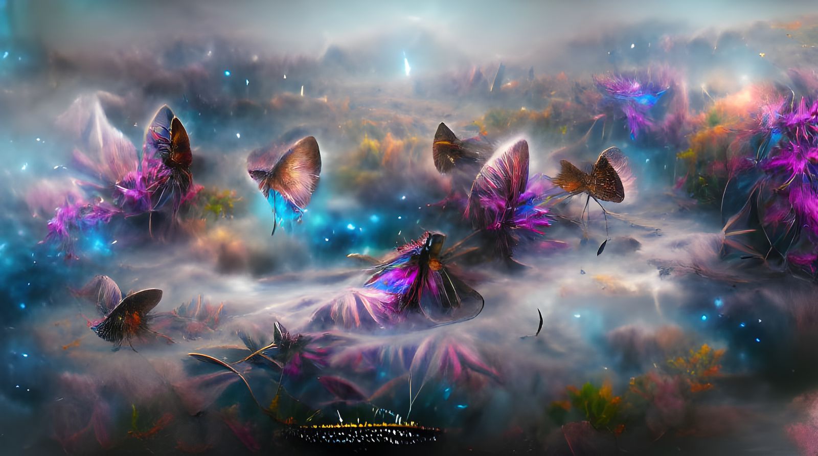 Cosmic Butterflies