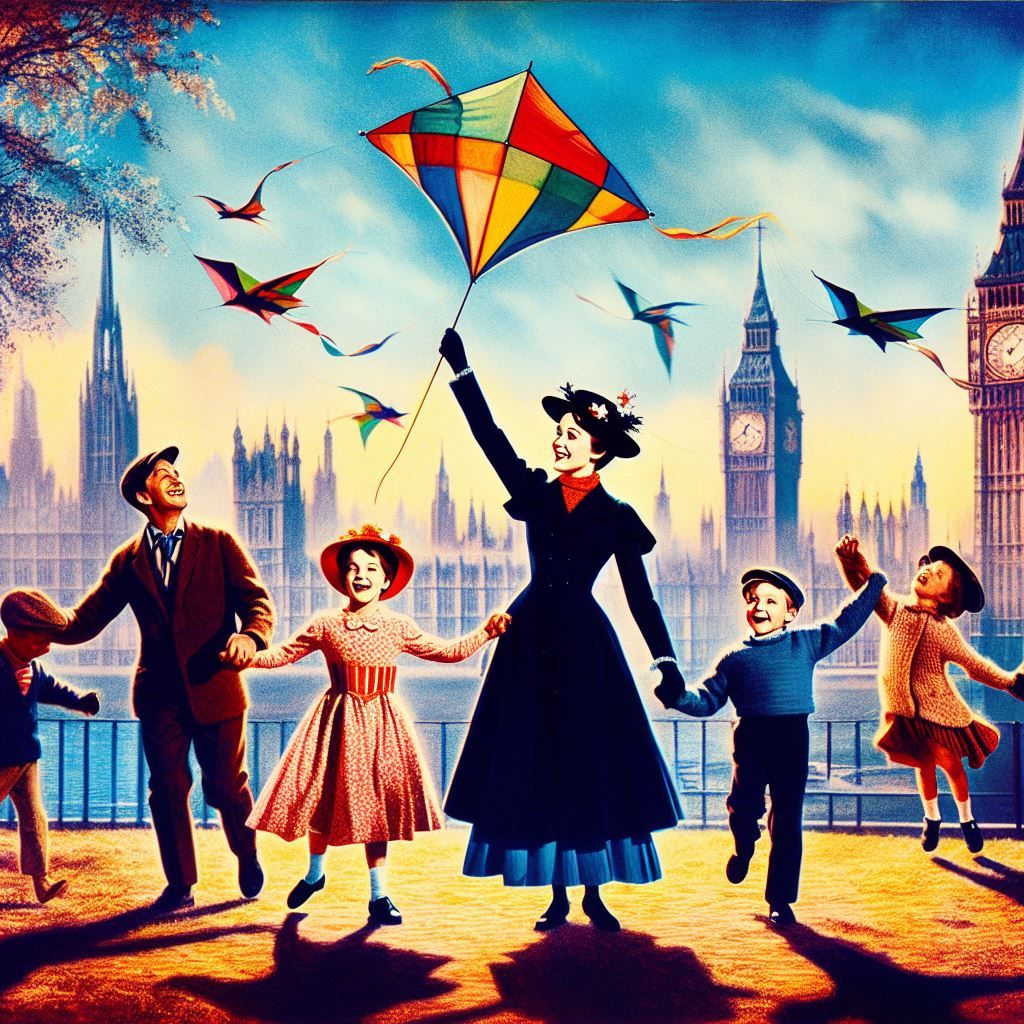 Mary, Bert, and the Children "Let's Go Fly a Kite!"