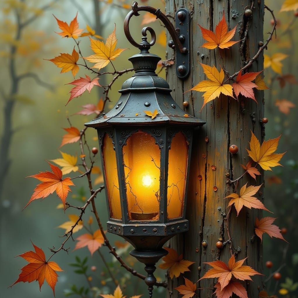 The autumn lantern 