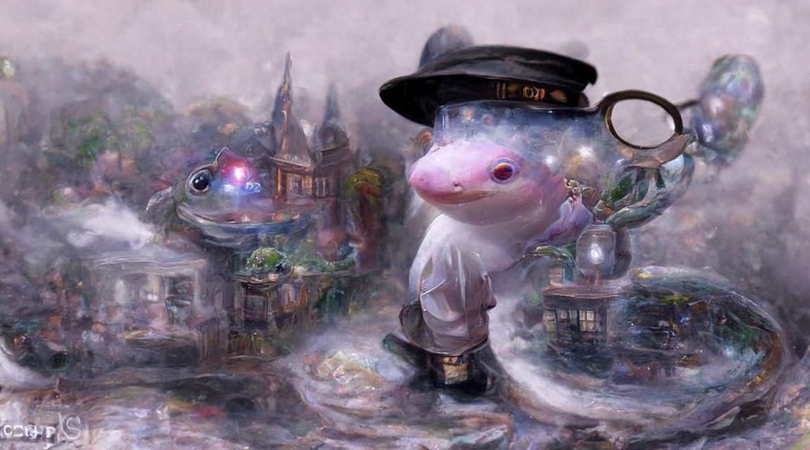 Funny Axolotl