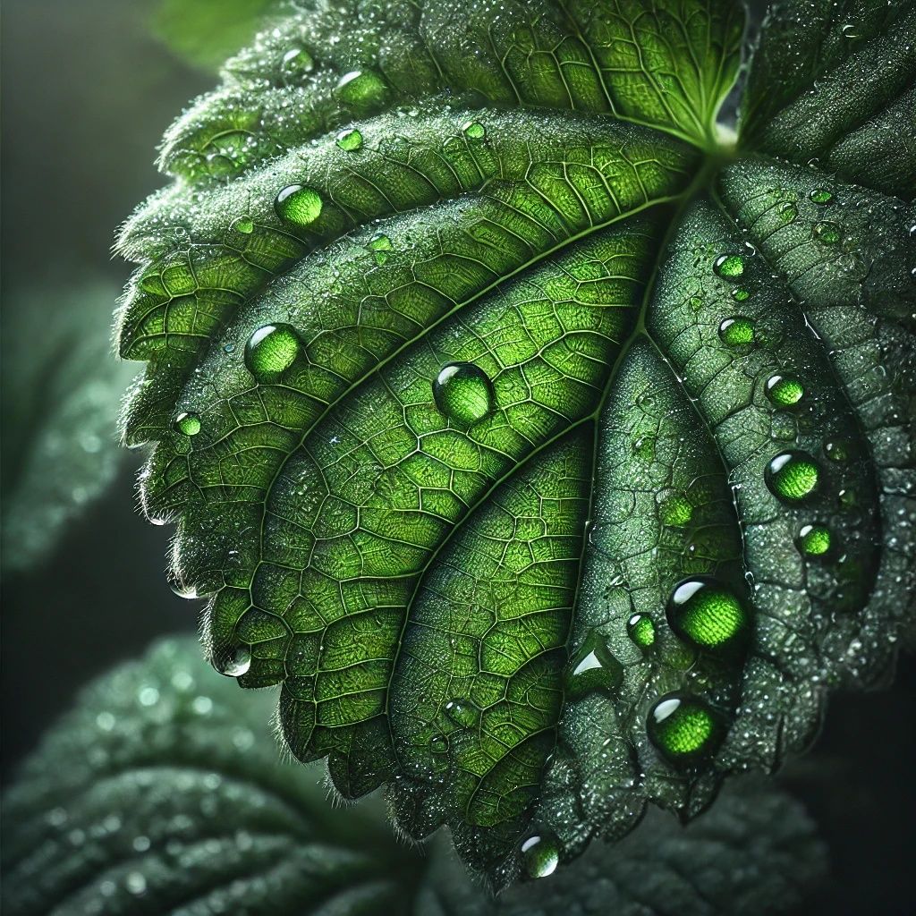 Each Vein Of The Leaf Is Clearly Visible | DALL-E 3 AI image...