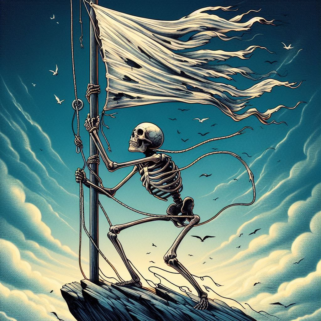 A Flagpole Rag and the Wind Won't Stop