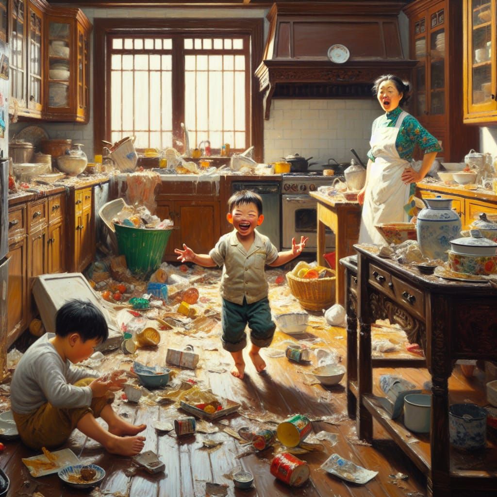 Mom We Made Breakfast For You!