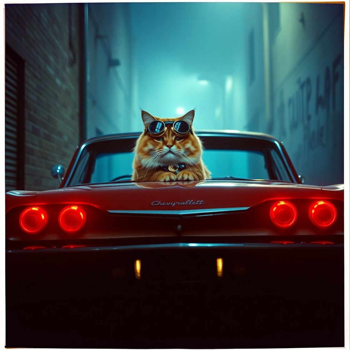 I am leaving : The cat