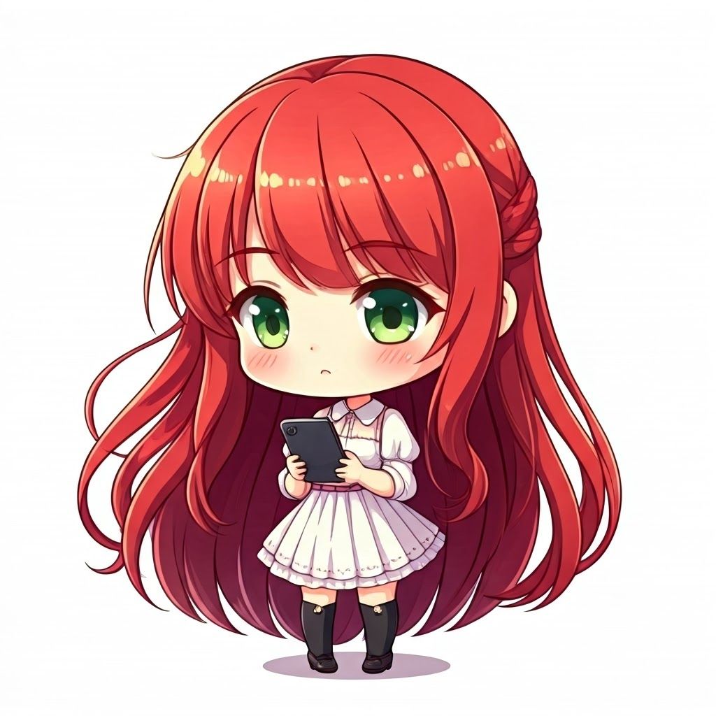 Chibi me checking on NC