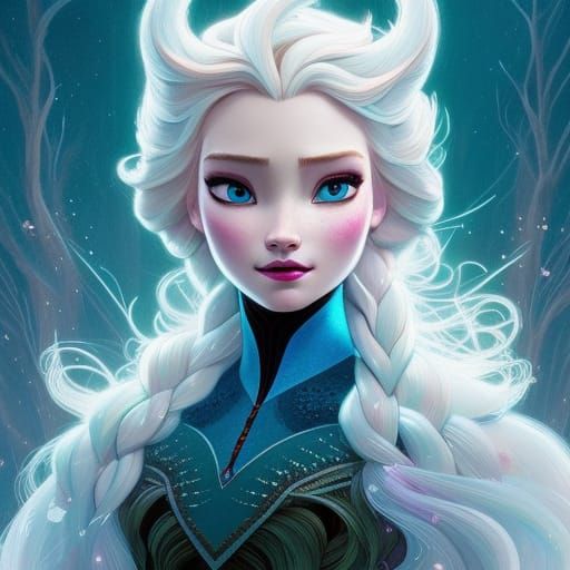 elsa - AI Generated Artwork - NightCafe Creator