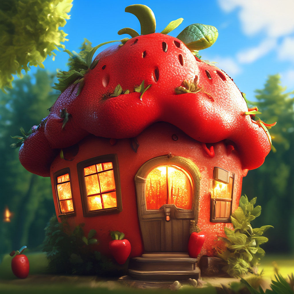 Клубничный домик