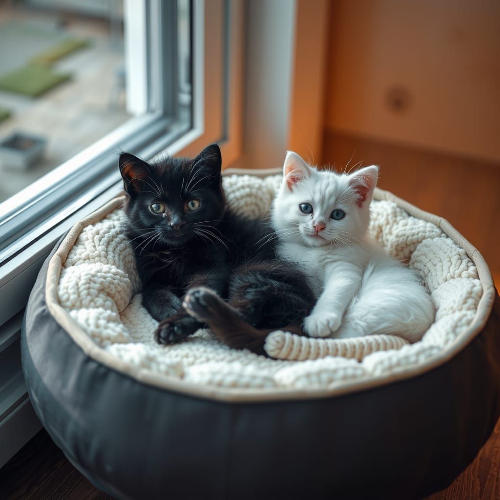 Two kittens