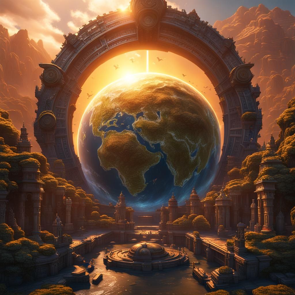 Alliance of the planet with the Sun