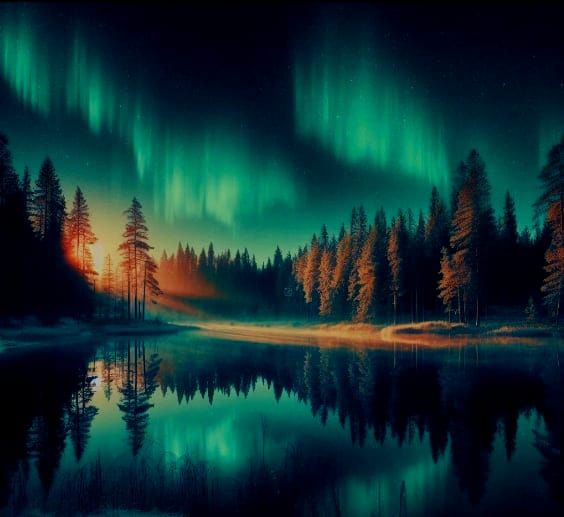 Still of Life Peaceful Nighttime View Art By Archangel Tara