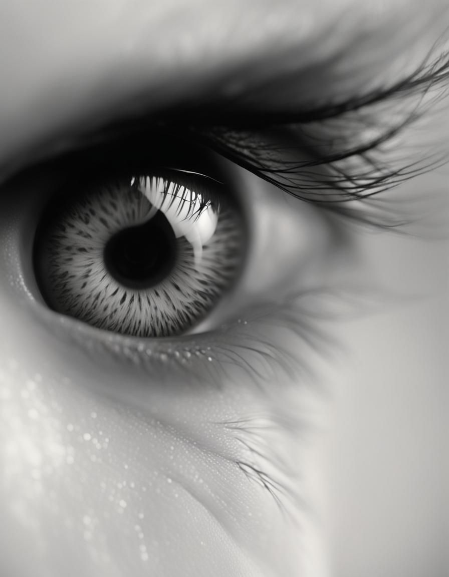 up close image of an eye