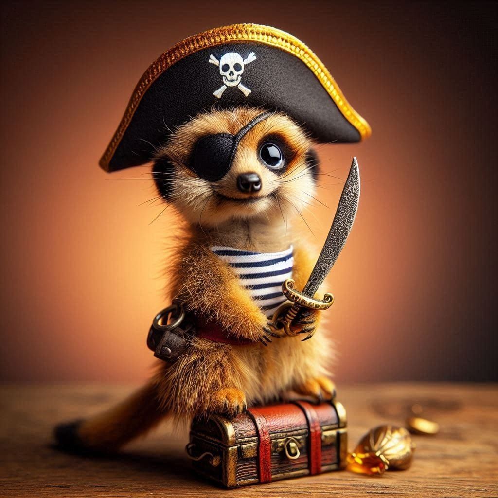 This be me treasure, Matey