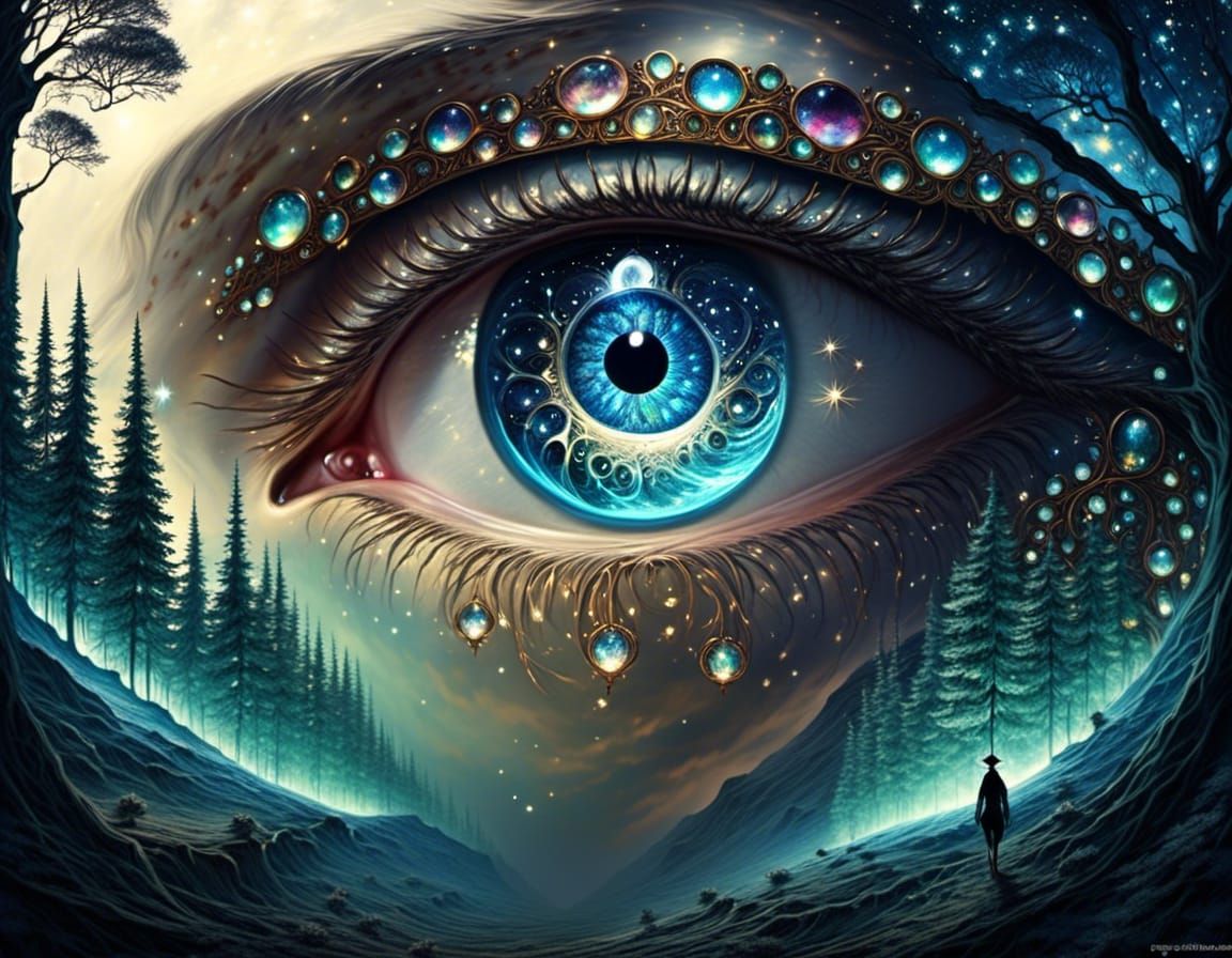 Fantasy eye - AI Generated Artwork - NightCafe Creator