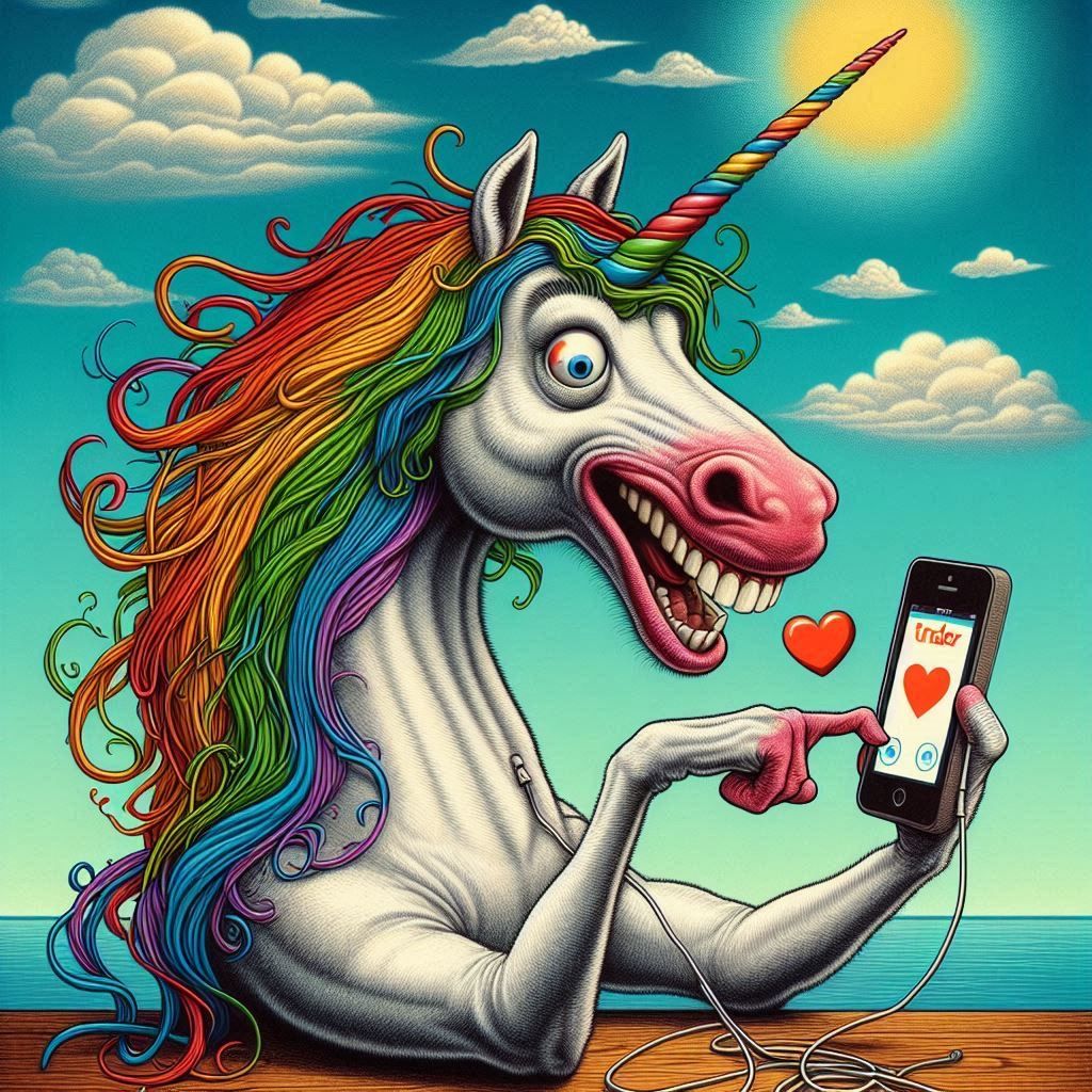 Somebody matched with Sparklehoof. He was ecstatic.