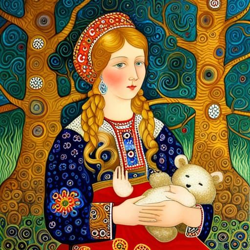 Princess and the bear (2)