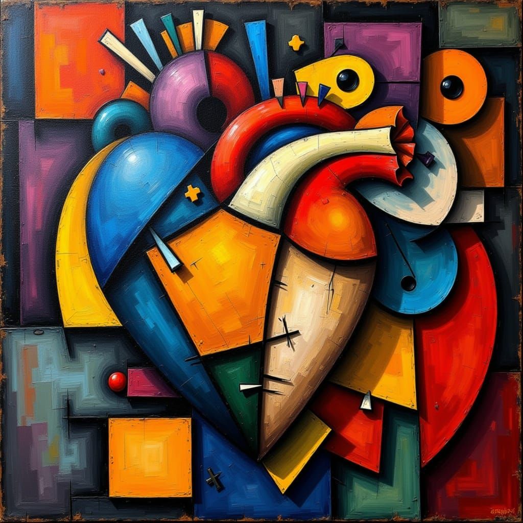 Abstract Hearts 1