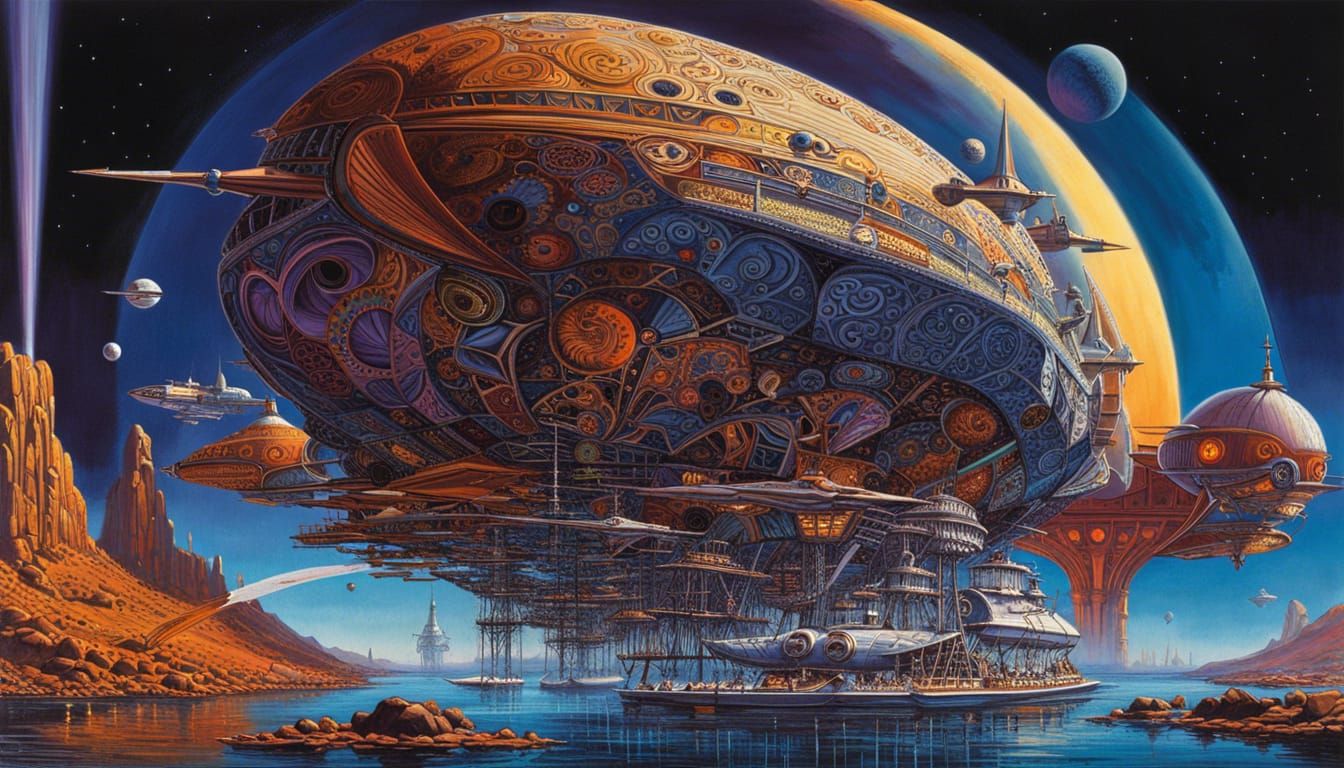 Grandiose, Idyllic, Awe-Inspiring,  masterful, Vast Fantasy ...