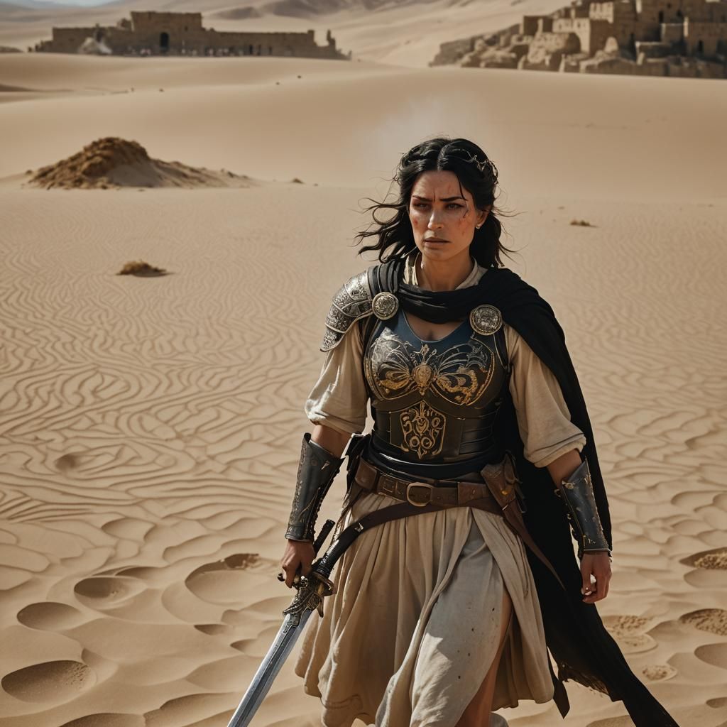 1. The sixth women’s legion steps in honor of the imerator and Rome