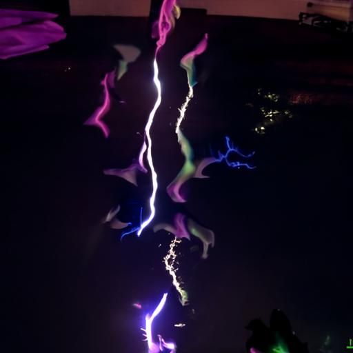 Thunder Bolts and Lightening AI Generated Artwork NightCafe Creator